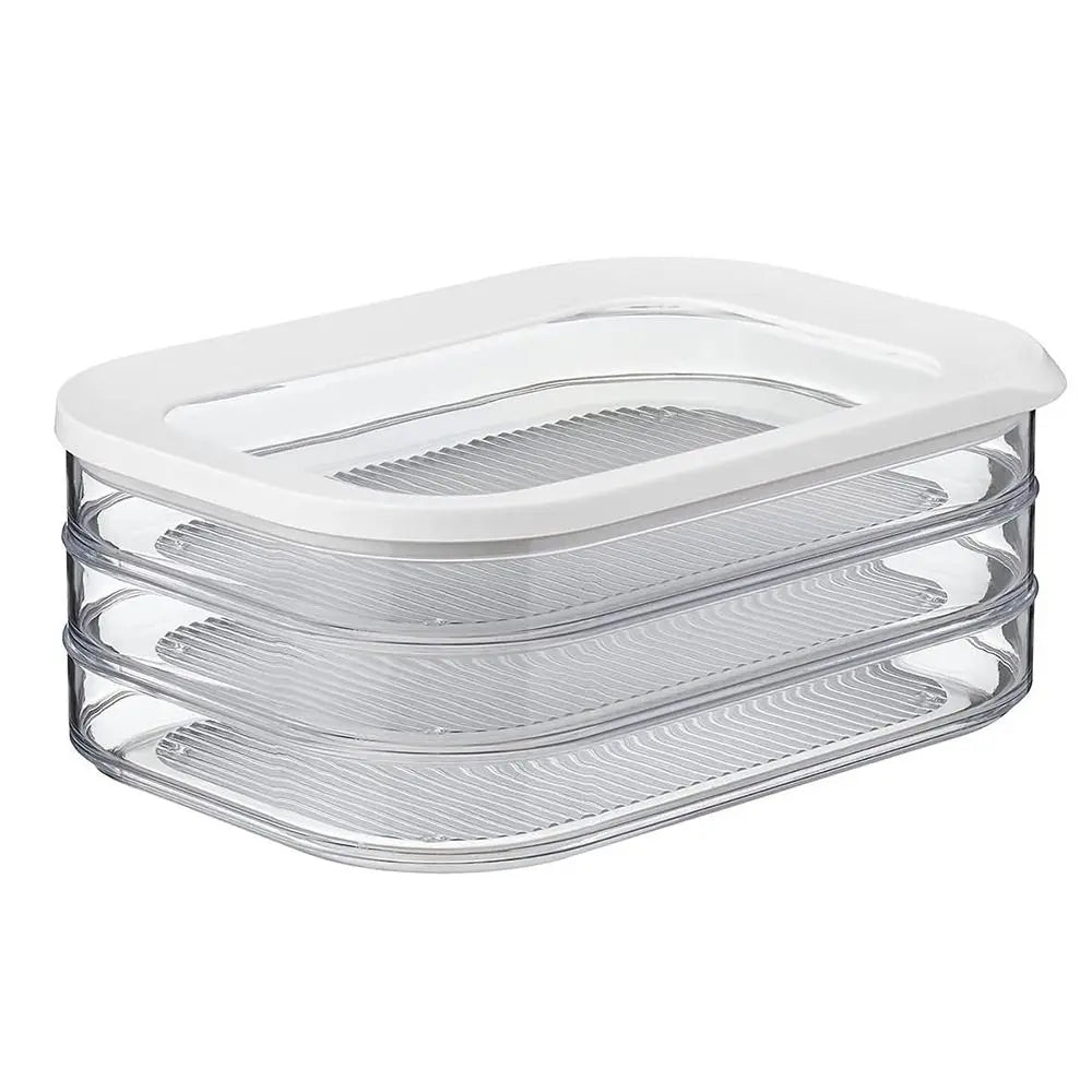 Boite en plastique pour alimentation lot de trois petite