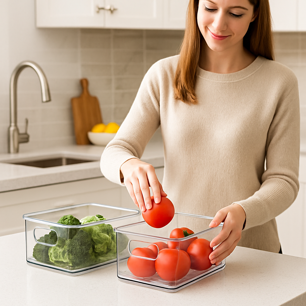 Rangement du frigo - Annie
