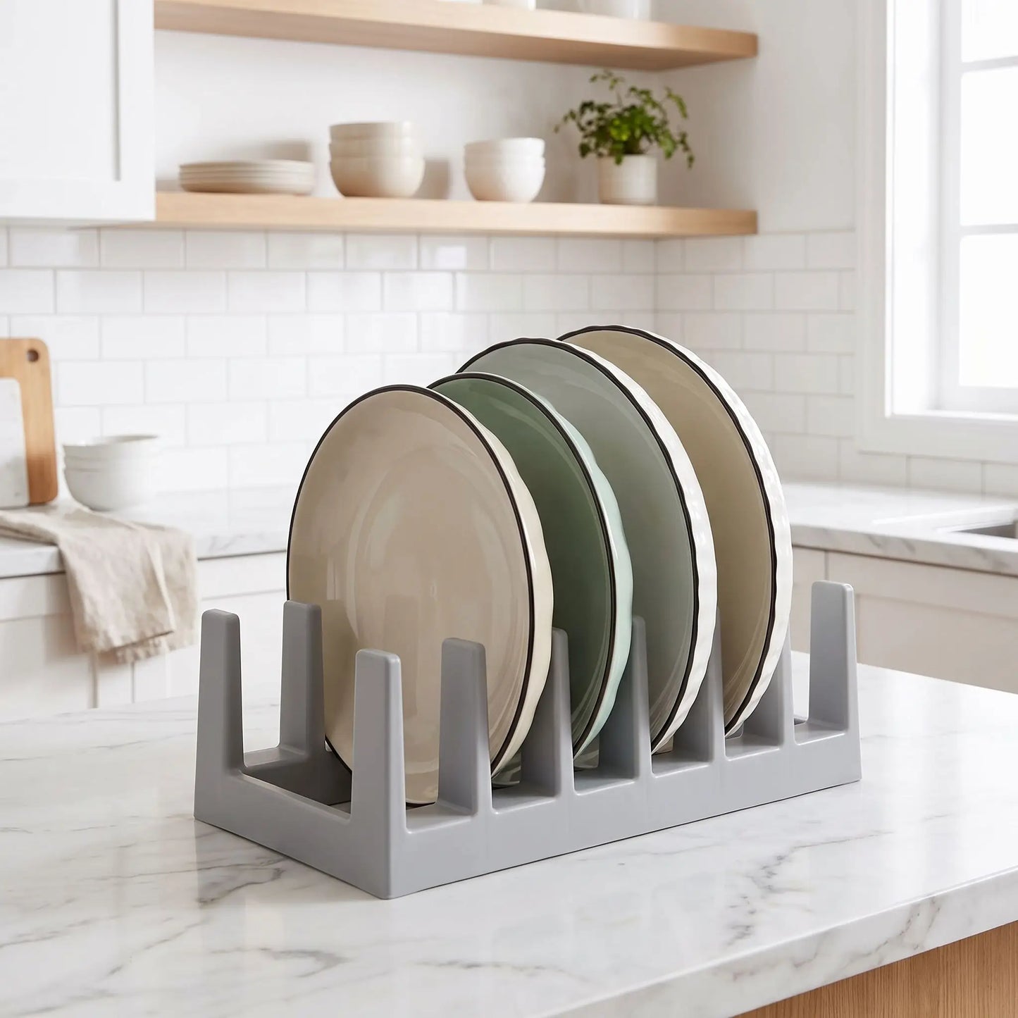 Rangement pour couvercles de casseroles organisation simple, résultat immédiat.