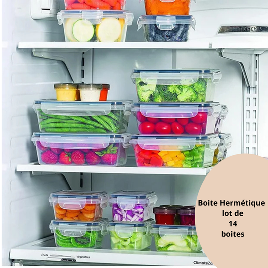 Boite hermétique empilable 