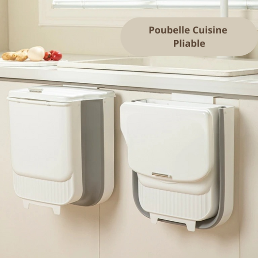 Poubelle cuisine pliable est vraiment pratique