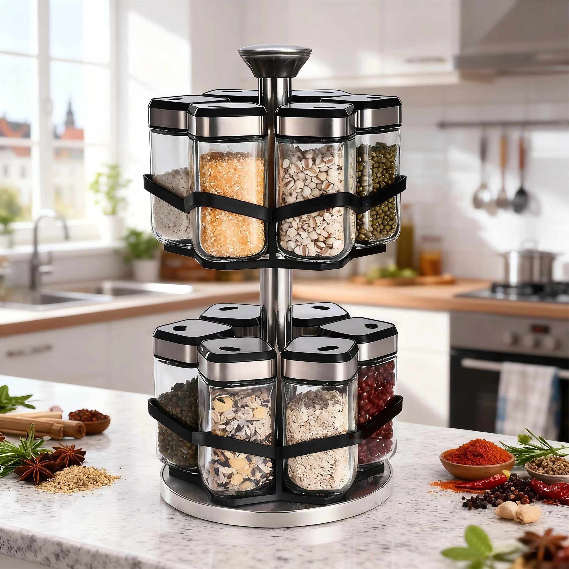 rangement à épices élégante