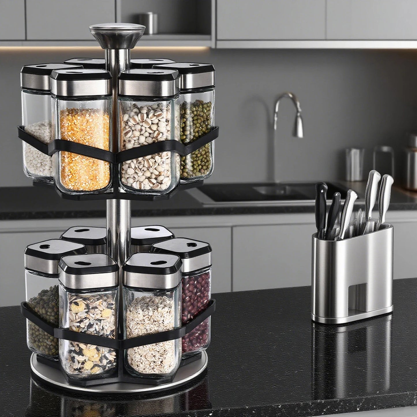 rangement à épices robuste