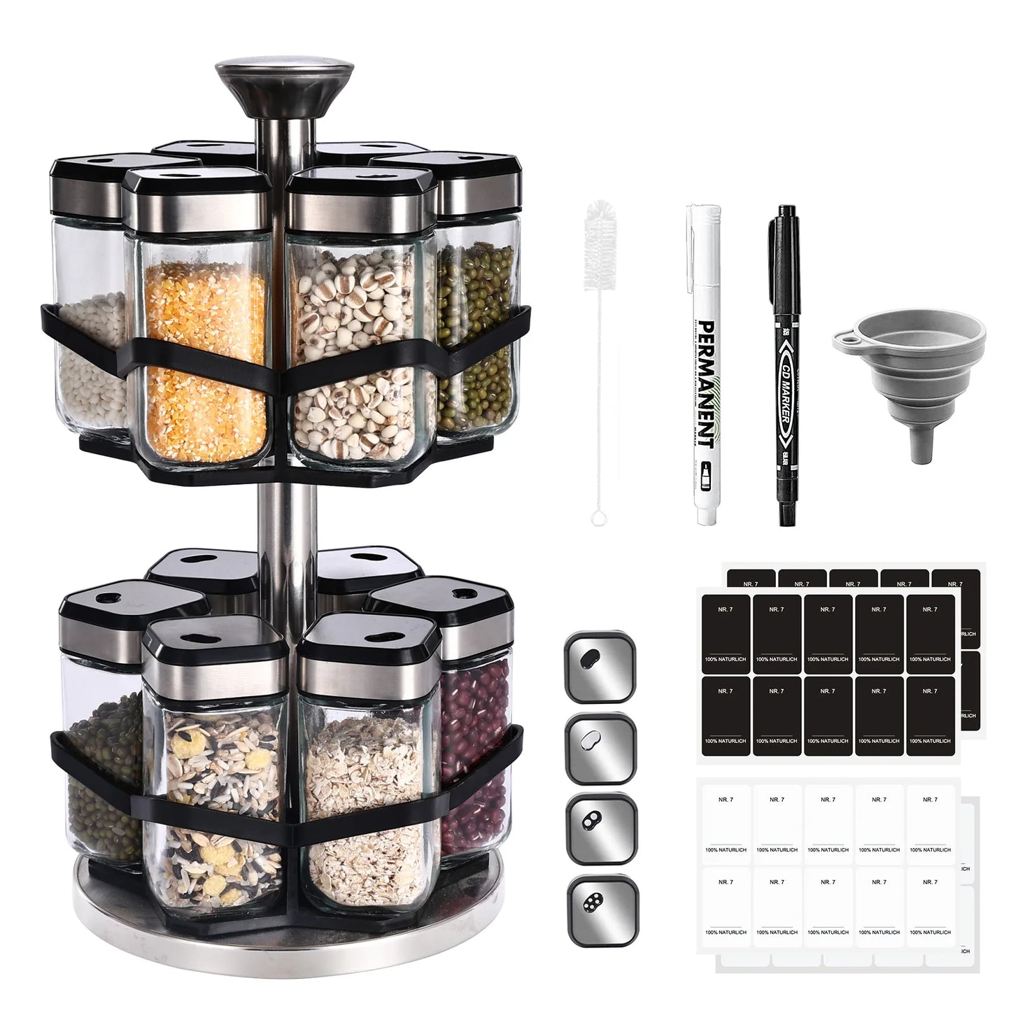 rangement à épices plus accessoire