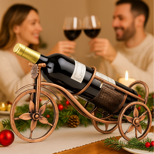 porte bouteille avec un couple