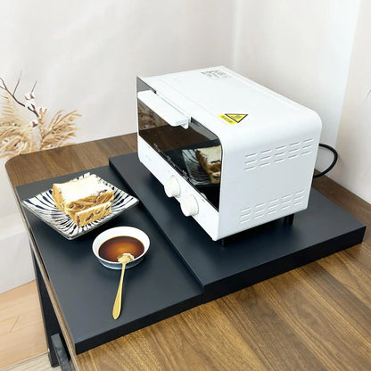 Organisateur placard cuisine en noir