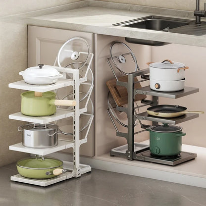 Rangement casseroles casseroles mieux protégées.