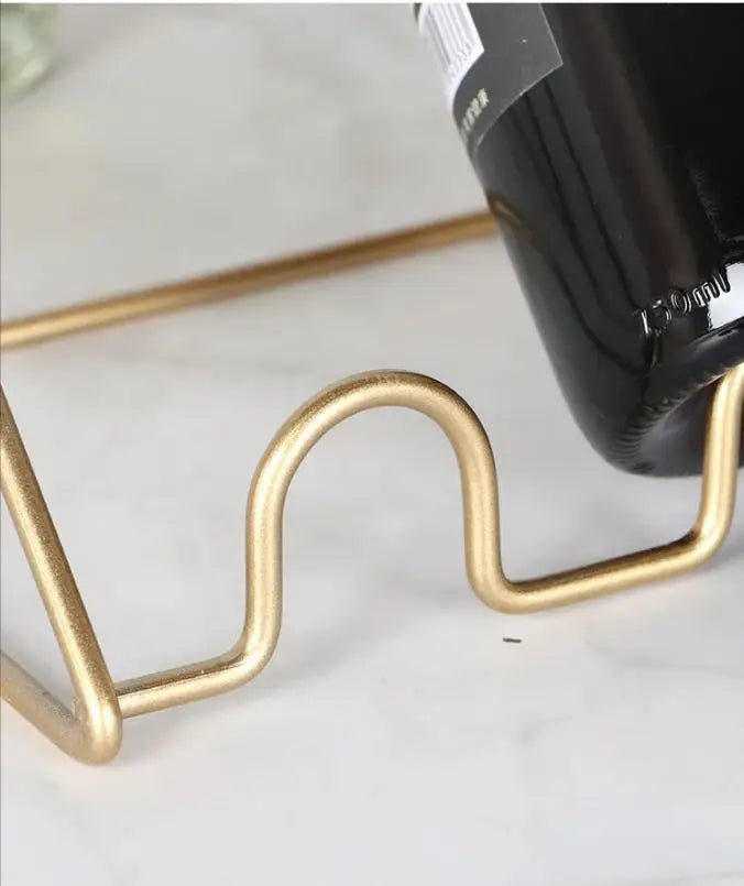 Porte bouteille en fer forgé super maintien