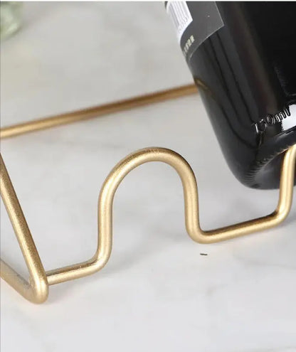 Porte bouteille en fer forgé super maintien