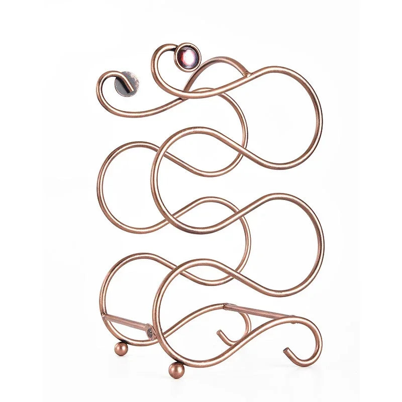 Porte bouteilles pour quatre bouteilles