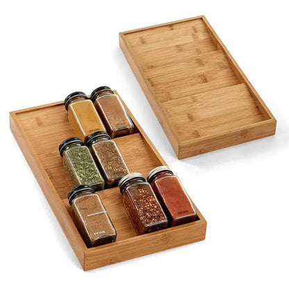 rangement épices tiroir installation instantanée