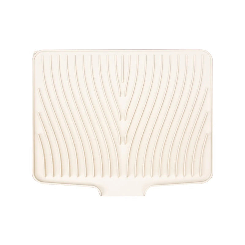 Tapis égouttoir vaisselle en beige