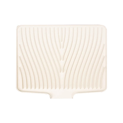 Tapis égouttoir vaisselle en beige