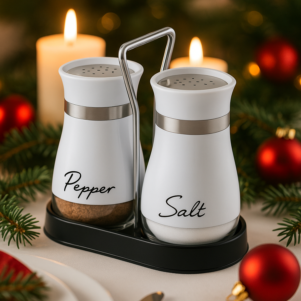 Saliere et poivriere - Tom