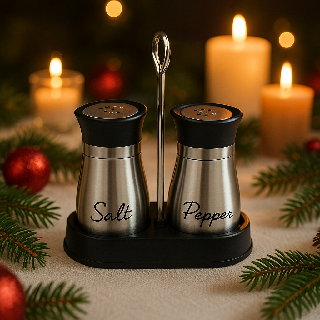 Saliere et poivriere - Tom