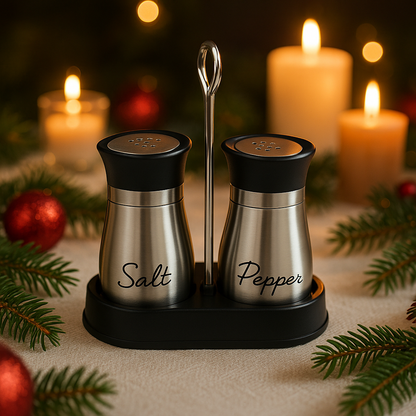 Saliere et poivriere - Tom