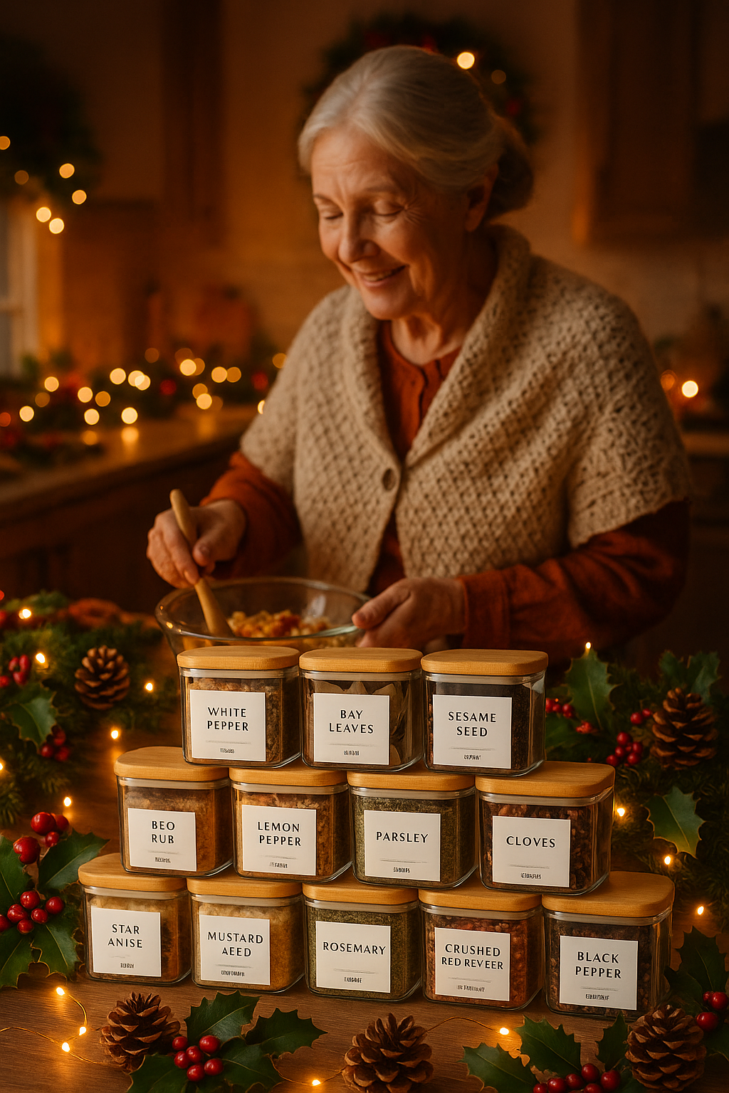 Bocaux à épices - Oli