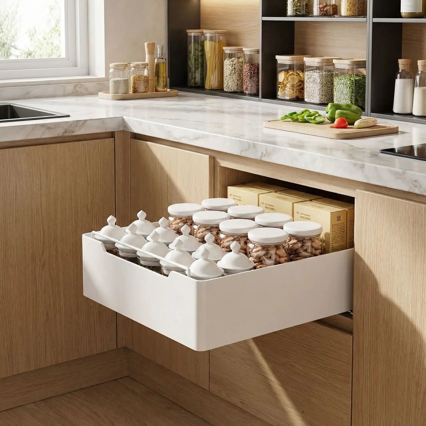 Rangement cuisine placard un en 40 cm  largeur