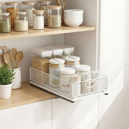 Rangement placard cuisine coulissant S en 40 cm