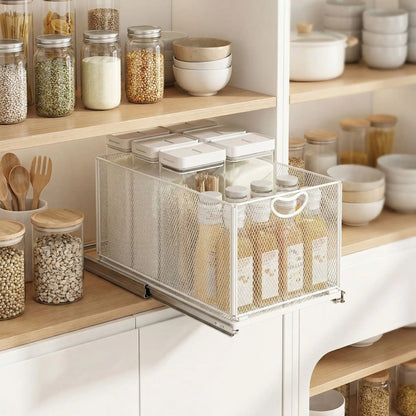 Rangement placard cuisine coulissant L en 40 cm