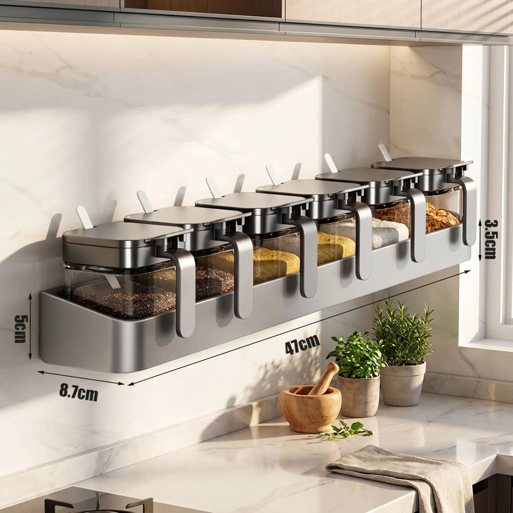 Rangement épices cuisine 