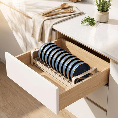 Organisateur de placard de cuisine support pour 11 bols.