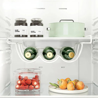  porte bouteille frigo en fer blanc