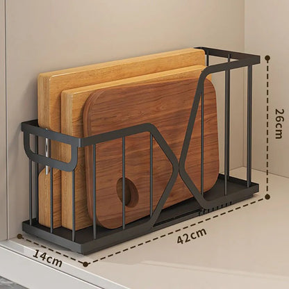 Rangement placard cuisine coulissant pour vos planches à découper 